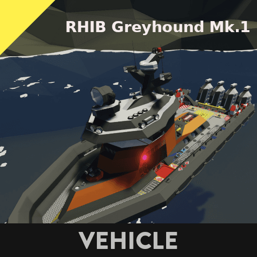 RHIB Greyhound Mk.1 — Stormworks: Build and Rescue Steam Workshop preview image
