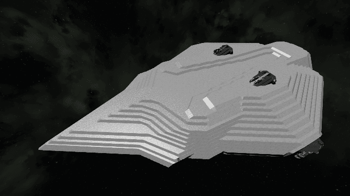 WIP WRAITH GUNSHIP EMPTY — Space Engineers Steam Workshop preview image