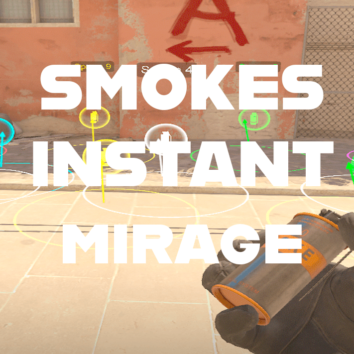 INSTANT SMOKES EN MIRAGE — Counter-Strike 2 Workshop preview