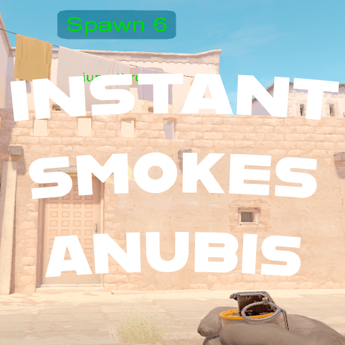 INSTANT SMOKES ANUBIS - T & CT SPAWNS — Counter-Strike 2 Workshop preview