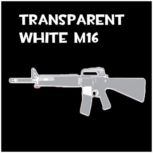 [TRANSPARENT] White M16
 — Left 4 Dead 2 Steam Workshop preview image
