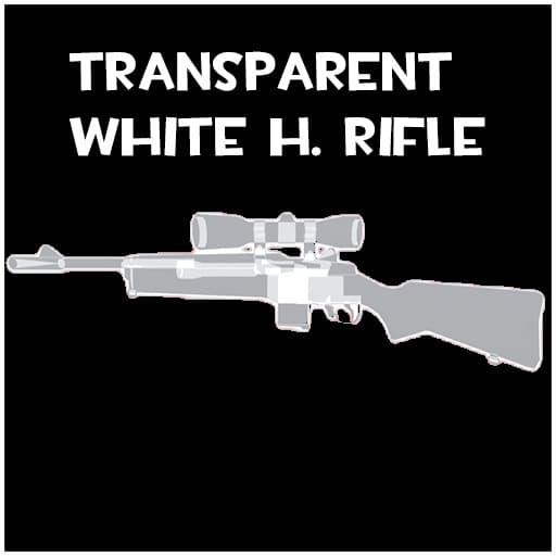 [TRANSPARENT] White Hunting Rifle
 — Left 4 Dead 2 Steam Workshop preview image