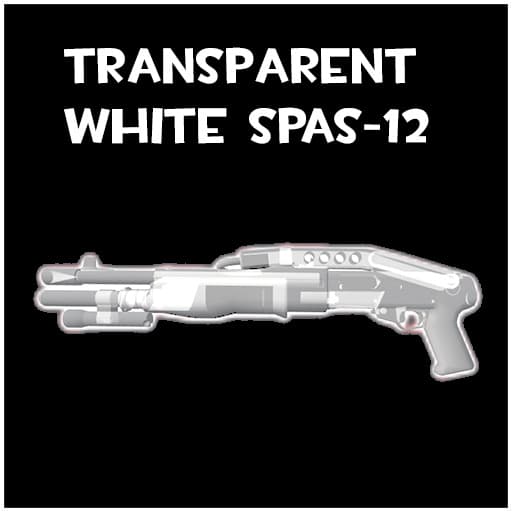 [TRANSPARENT] White SPAS-12
 — Left 4 Dead 2 Steam Workshop preview image