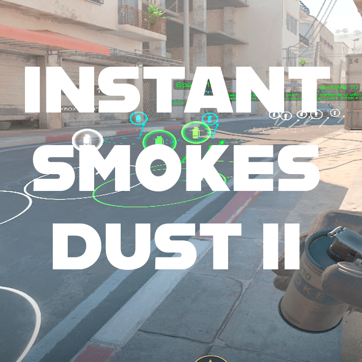 INSTANT SMOKES DUST II — Counter-Strike 2 Workshop preview