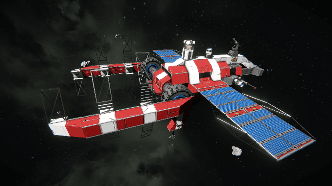 Drone station — Space Engineers Workshop preview