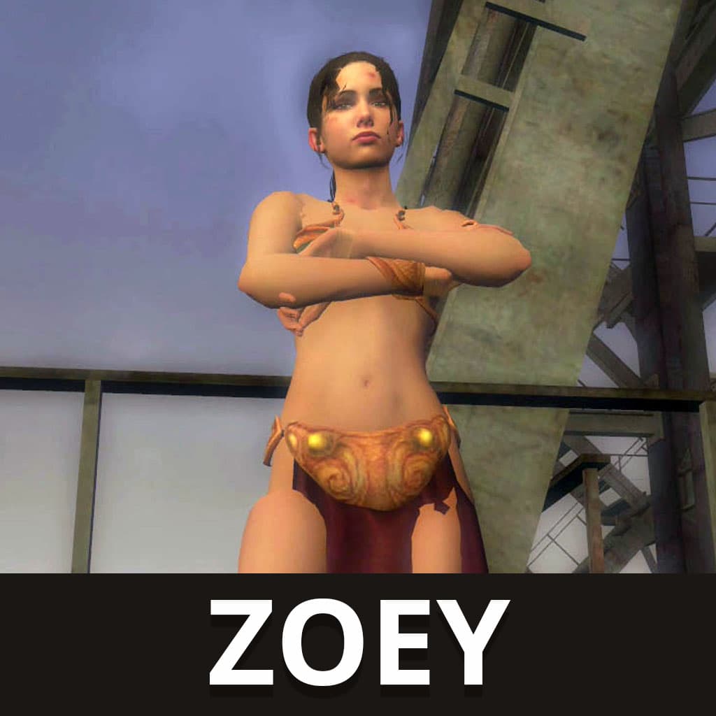 Star Wars Zoey — Left 4 Dead 2 Steam Workshop preview image