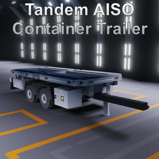 Tandem AISO Container Trailer — Stormworks: Build and Rescue Steam Workshop preview image