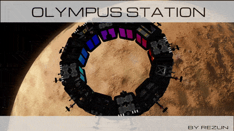 [SDX] Olympus Station — Space Engineers Steam Workshop preview image