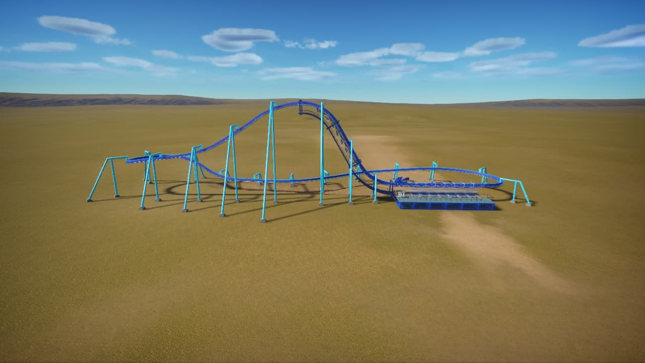 未来コースタ — Planet Coaster Workshop preview