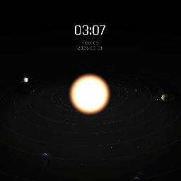 Solar system 太阳系 [ 3D/4k/自定义] — Wallpaper Engine Steam Workshop preview image