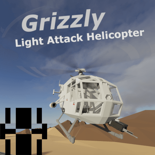 Grizzly | Light Attack Helicopter — Stormworks: Build and Rescue Steam Workshop preview image