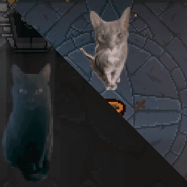 angel and devil statues are my cats — The Binding of Isaac: Rebirth Steam Workshop preview image