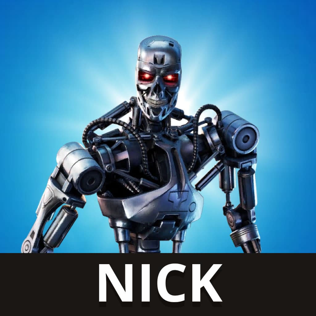T-800 Fortnite (Nick) — Left 4 Dead 2 Steam Workshop preview image