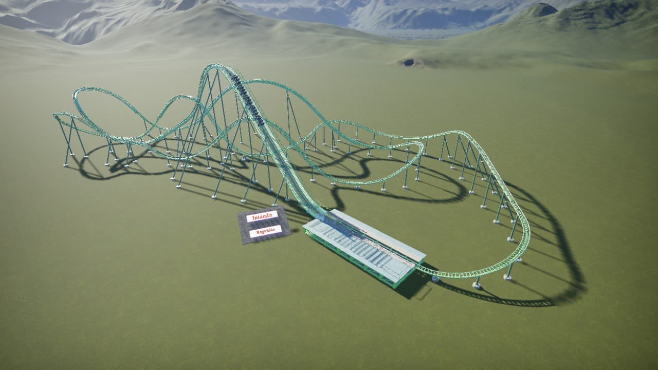 Theme. This. Coaster! Megalite — Planet Coaster Workshop preview