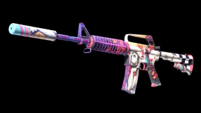 CS2 M4A1-S Vaporwave — Left 4 Dead 2 Workshop preview