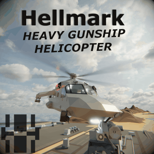 Hellmark | Heavy Gunship Helicopter — Stormworks: Build and Rescue Steam Workshop preview image