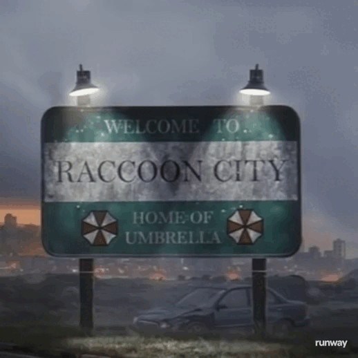 Welcome to Raccoon City Sign RESIDENT EVIL — Left 4 Dead 2 Steam Workshop preview image