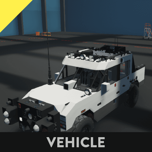 Buckel Multi Role Truck White (Unofficial) — Stormworks: Build and Rescue Workshop preview