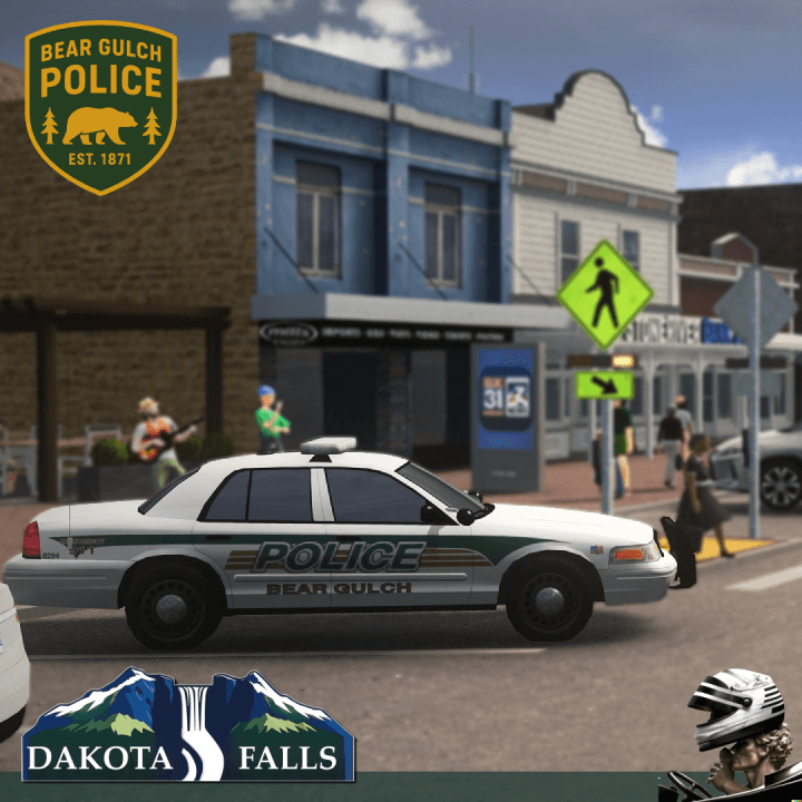 Ford CVPI - Bear Gulch PD — Cities: Skylines Steam Workshop preview image