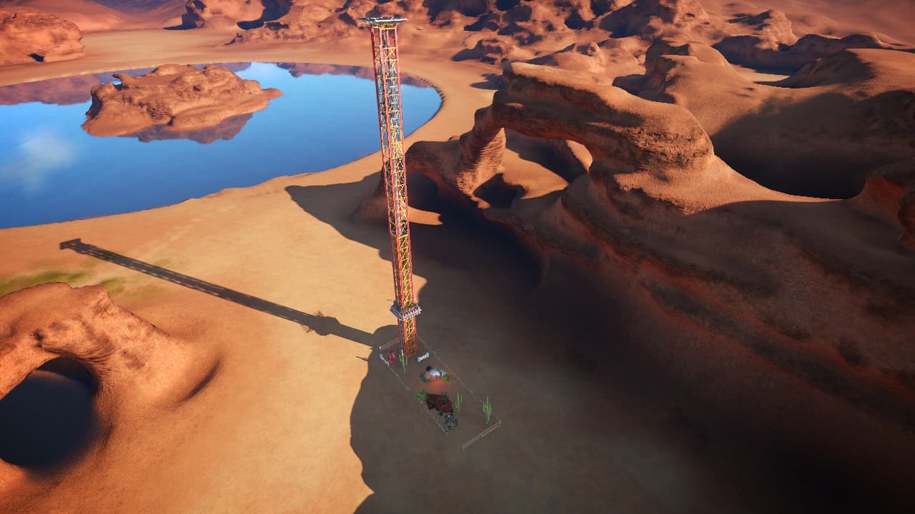Ascendance Western compact — Planet Coaster Workshop preview