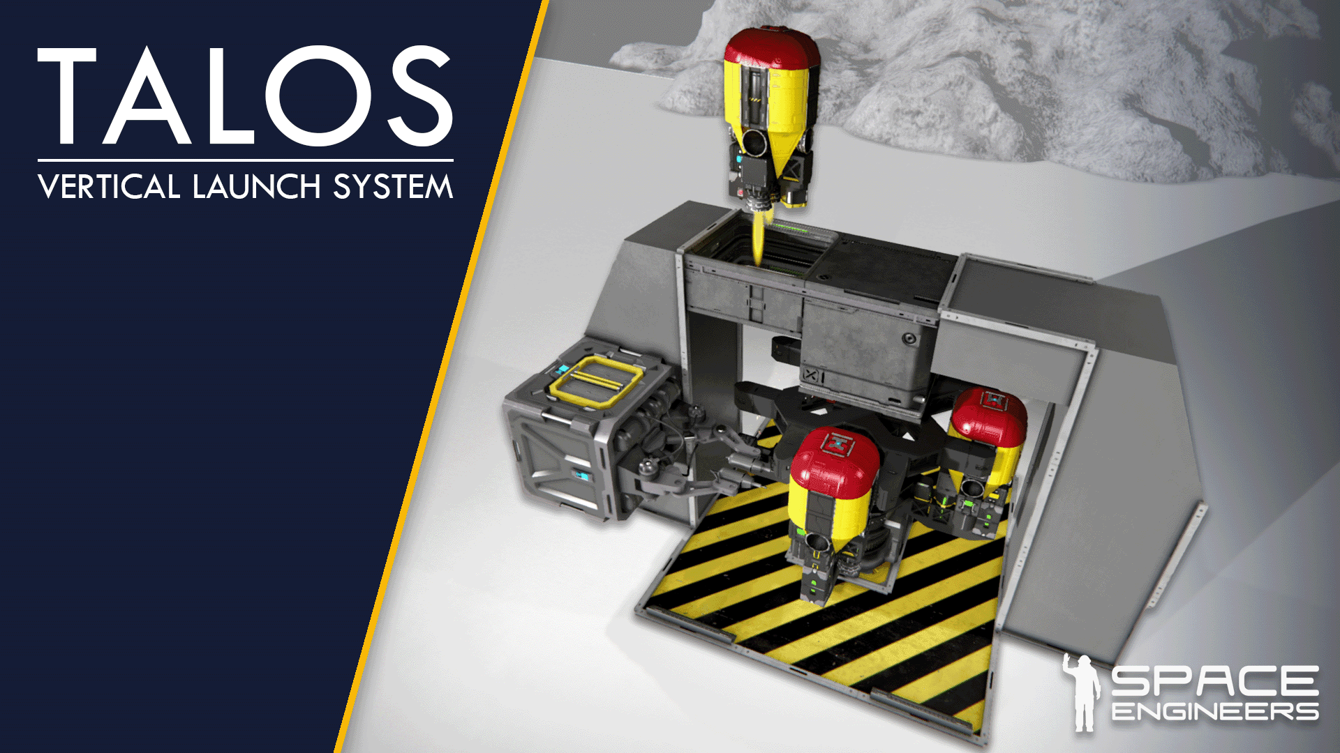 Talos - Vertical Launch System (VLS) — Space Engineers Workshop preview