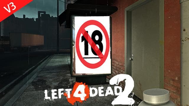 [R18+] [Human Giant Breast Series] Giant Breast Bus Station Version 3 — Left 4 Dead 2 Workshop preview