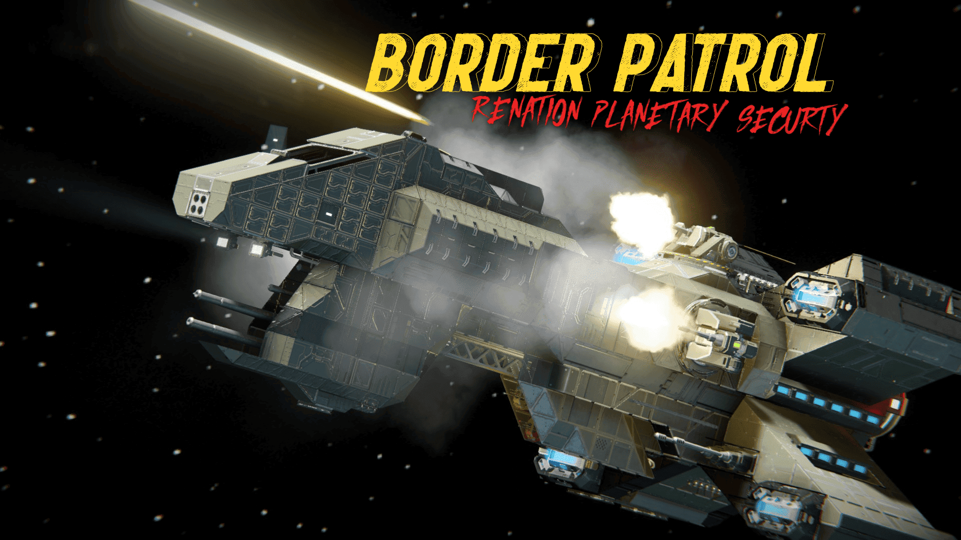 [G.L.I] KX-20 Border Patrol Gunship — Space Engineers Workshop preview