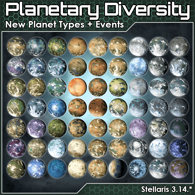 Planetary Diversity FR — Stellaris Workshop preview