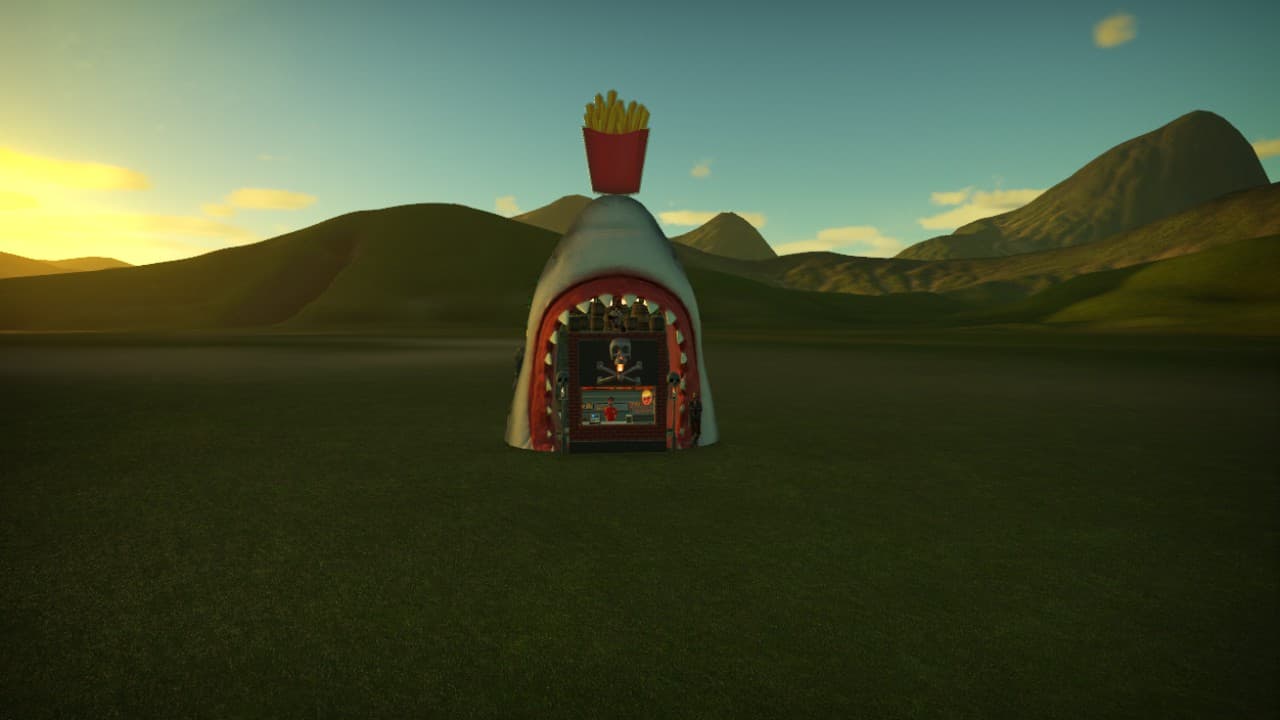 Shark Attack Fries — Planet Coaster Workshop preview