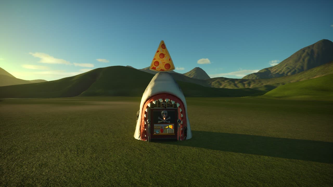 Shark Attack Pizza — Planet Coaster Workshop preview