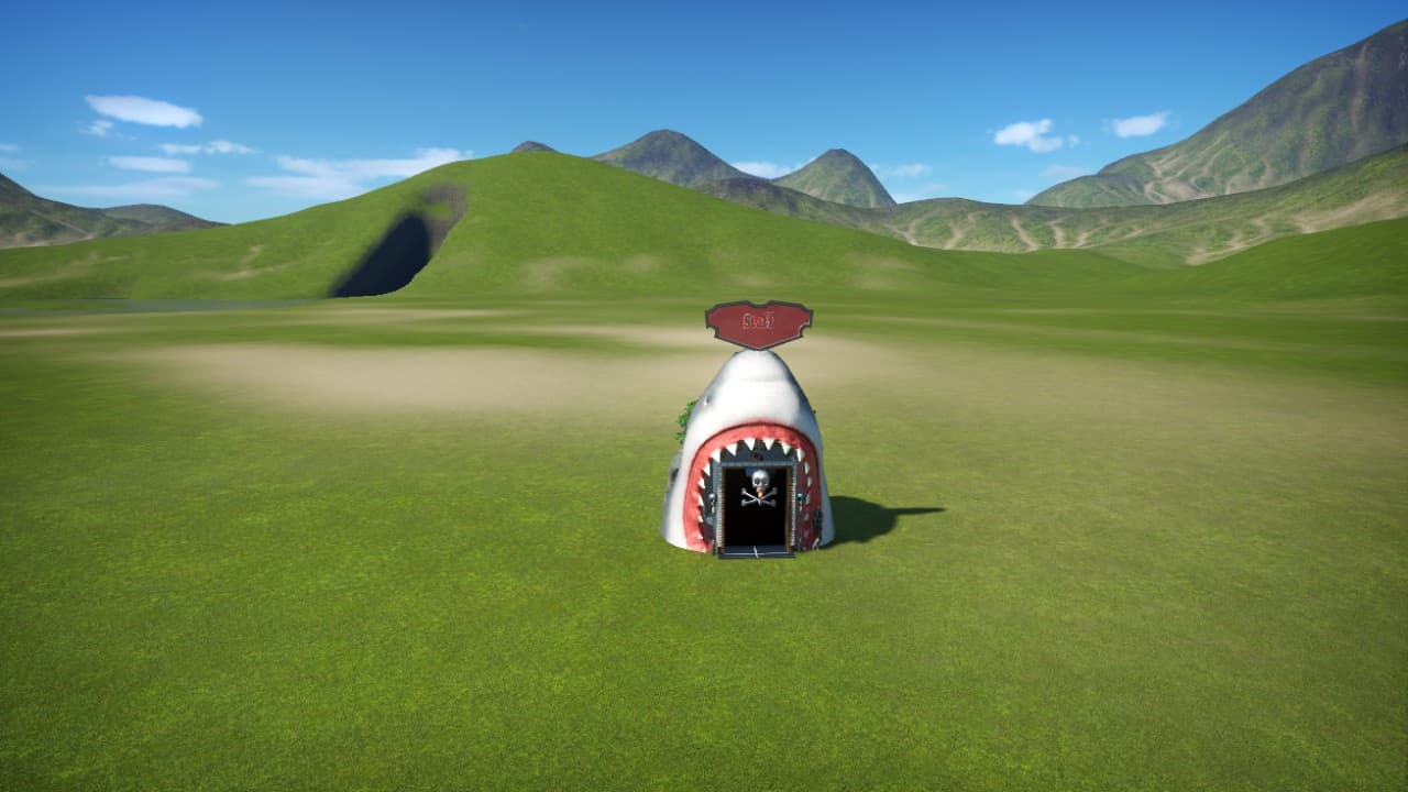 Shark Attack Staffroom — Planet Coaster Steam Workshop preview image
