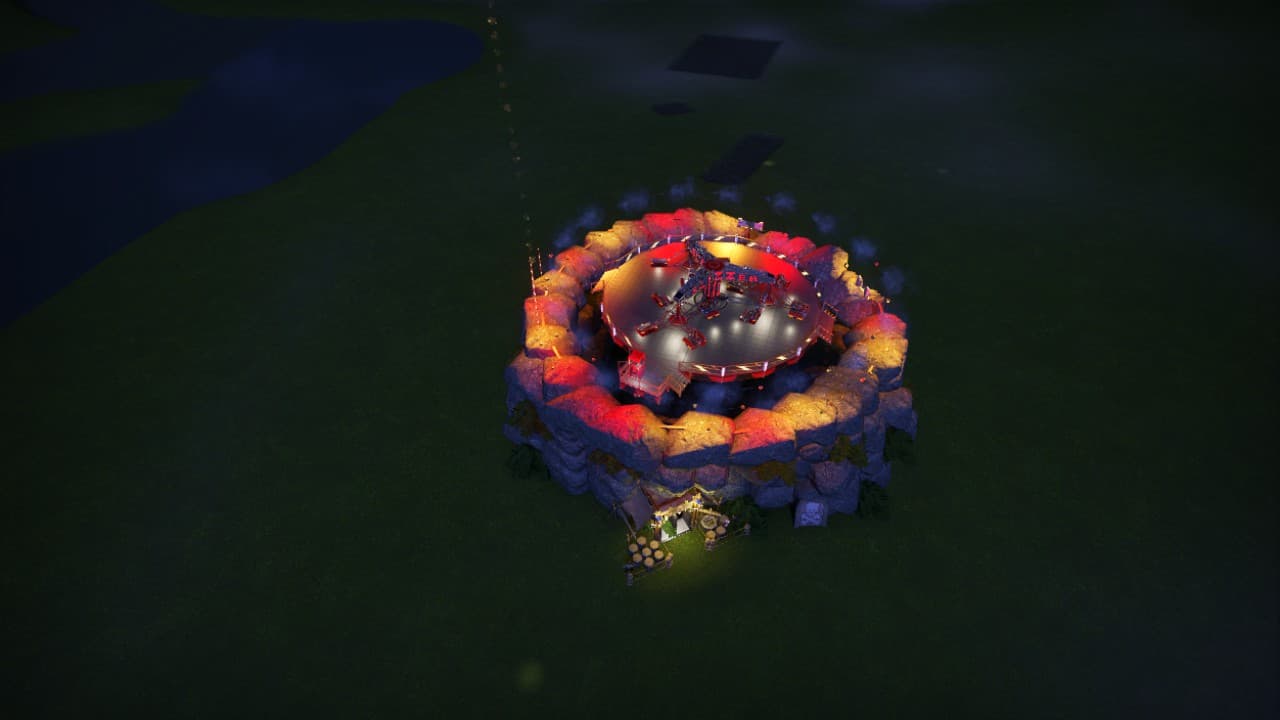 Volcano — Planet Coaster Workshop preview