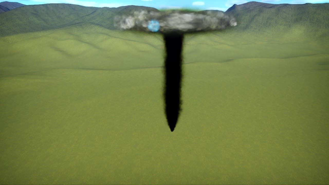 Cone/Drillbit tornado — Planet Coaster Workshop preview