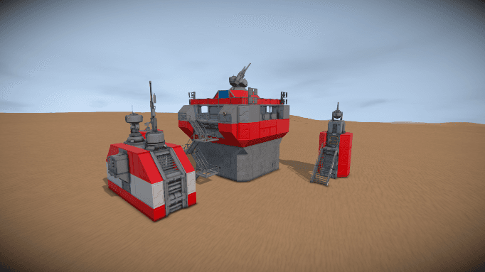 Vanguard Outpost - Contact Planetary Encounters — Space Engineers Steam Workshop preview image