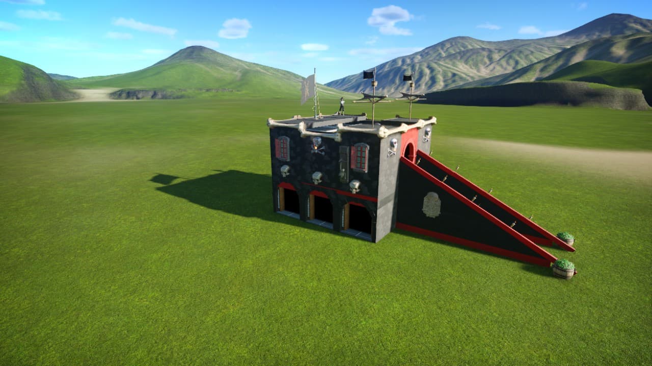 Pirate Staff House — Planet Coaster Steam Workshop preview image