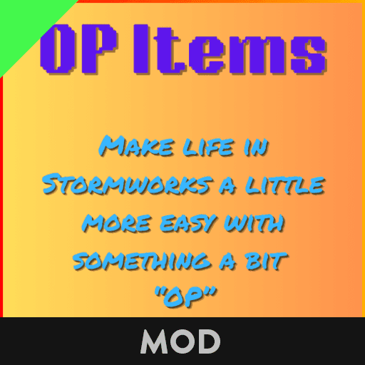 Op Items — Stormworks: Build and Rescue Steam Workshop preview image
