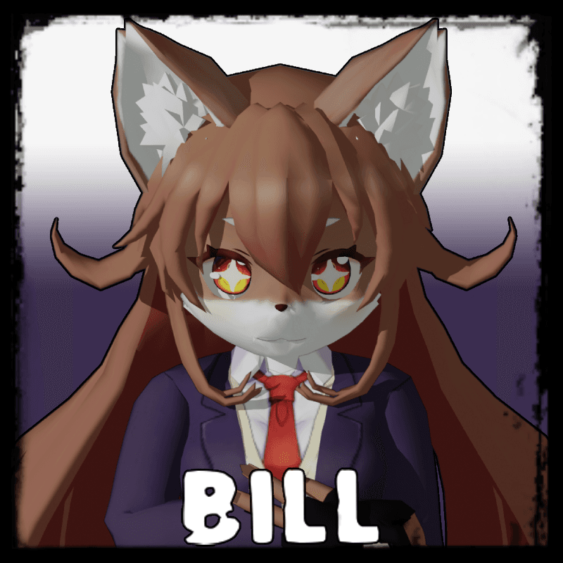 Ookami-Chan (Bill) — Left 4 Dead 2 Steam Workshop preview image
