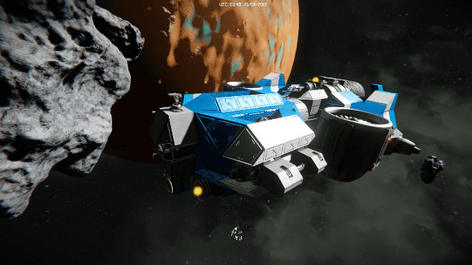 TT-420 Freighter (Economy SAM) — Space Engineers Workshop preview