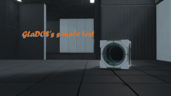 GLaDOS's simple test — Portal 2 Steam Workshop preview image