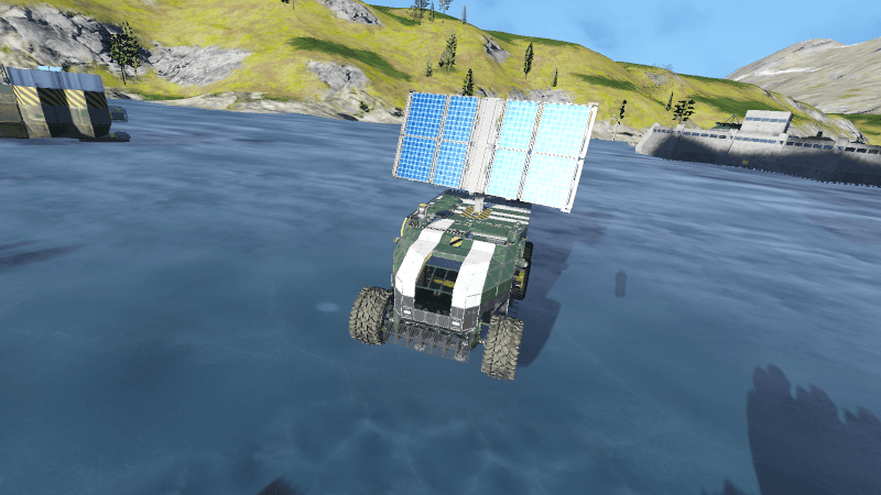 Малая Машина военная врач 98 — Space Engineers Steam Workshop preview image