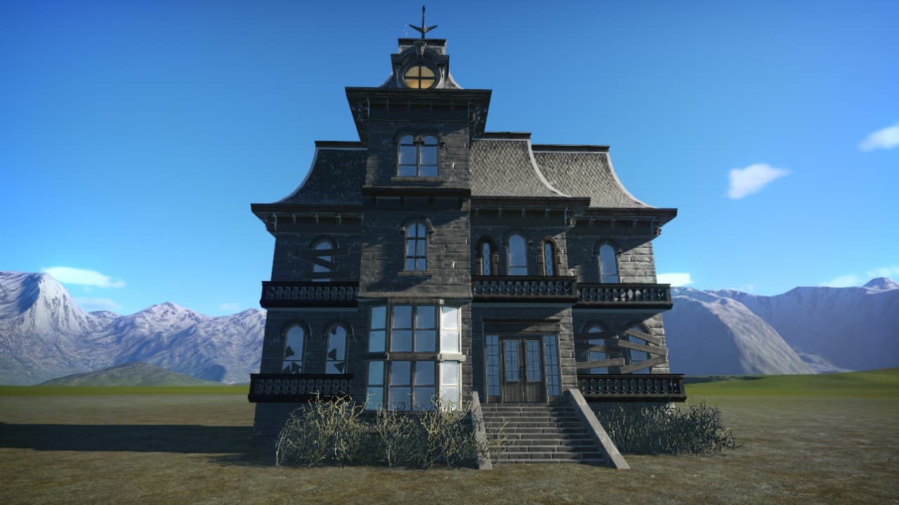 Grusel Mania House — Planet Coaster Workshop preview