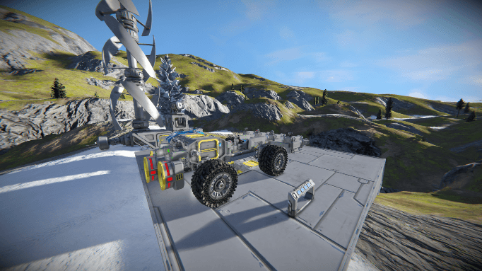 Машина ГРОКСА WP-2 — Space Engineers Workshop preview