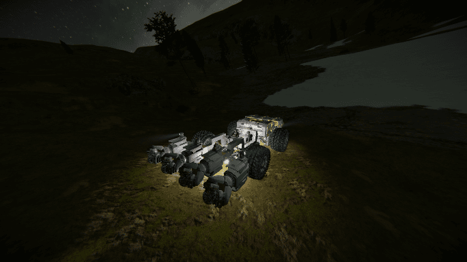 Машинка ГРОКСА WP-3 M-1 — Space Engineers Steam Workshop preview image