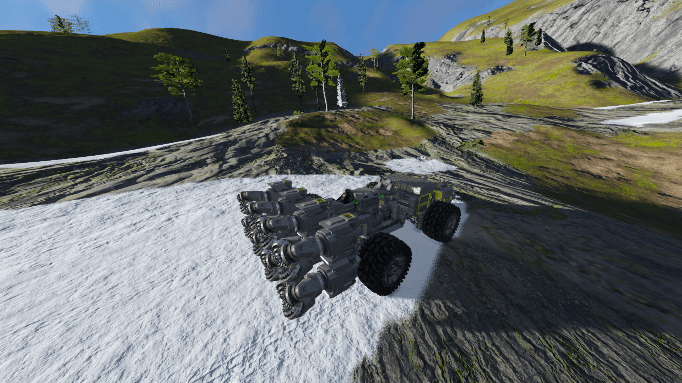 Тачка ГРОКСА WP-3 MK-1 — Space Engineers Steam Workshop preview image