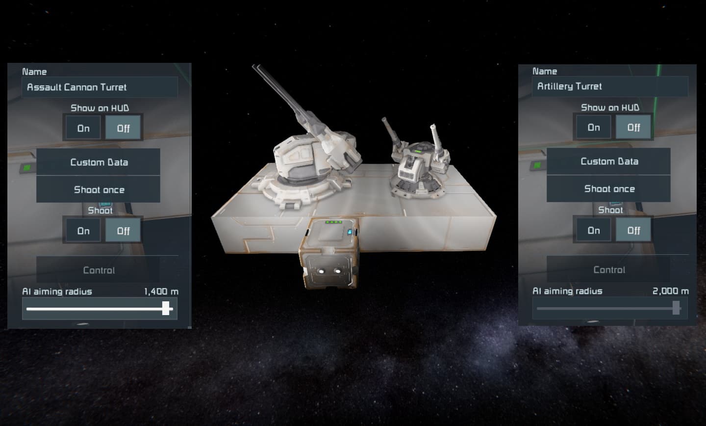 Artillery + Assault Full Ai Range — Space Engineers Workshop preview