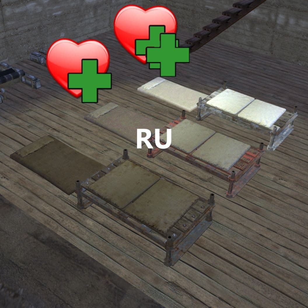 Medical Beds (faster healing new beds) RUS — Kenshi Workshop preview