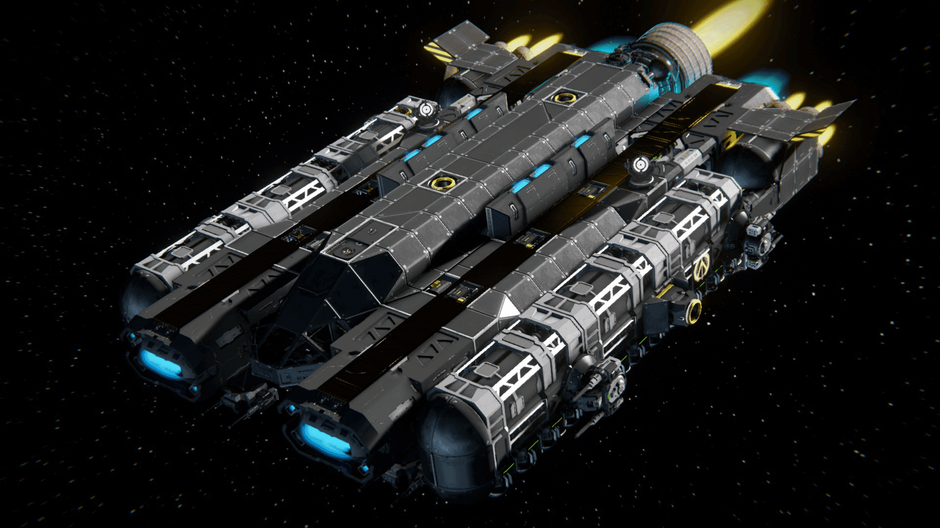 [G.L.I] Mobile Refining and Production Station "Hand of the Emperor" — Space Engineers Workshop preview
