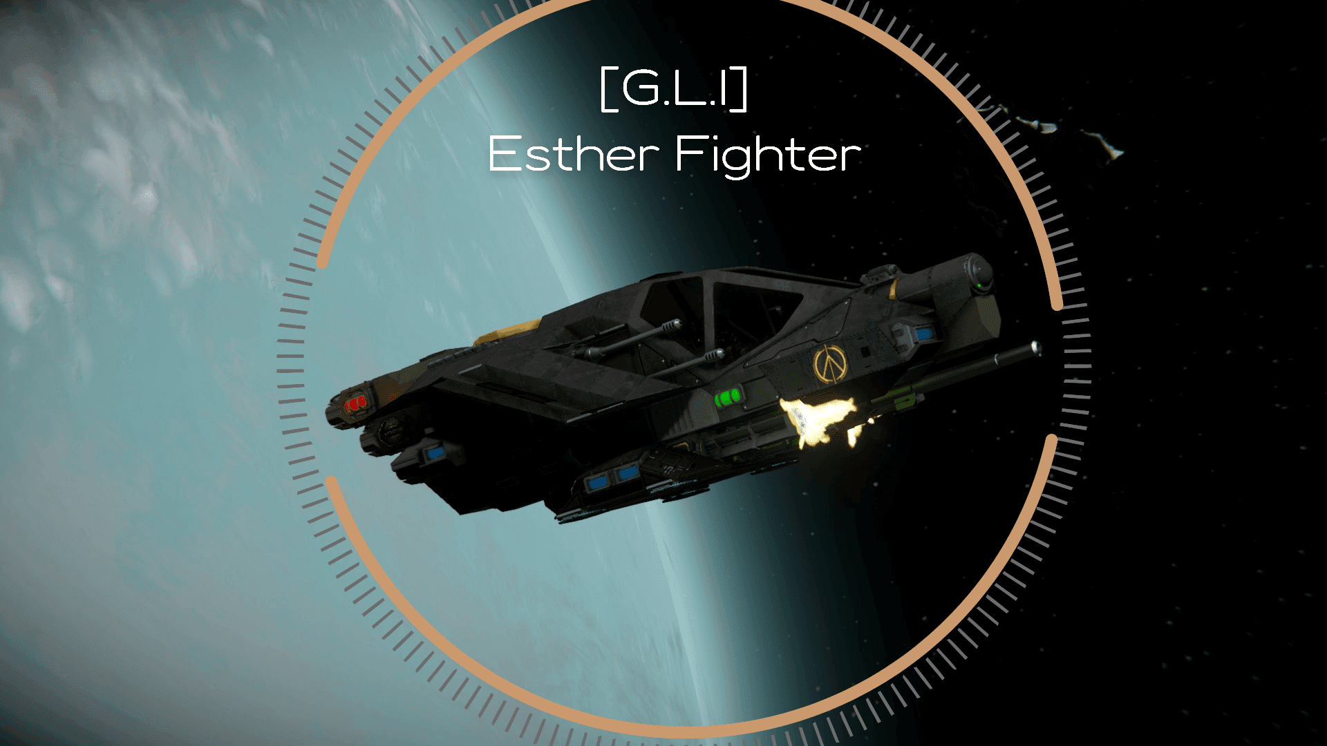 [G.L.I] Esther Fighter — Space Engineers Steam Workshop preview image