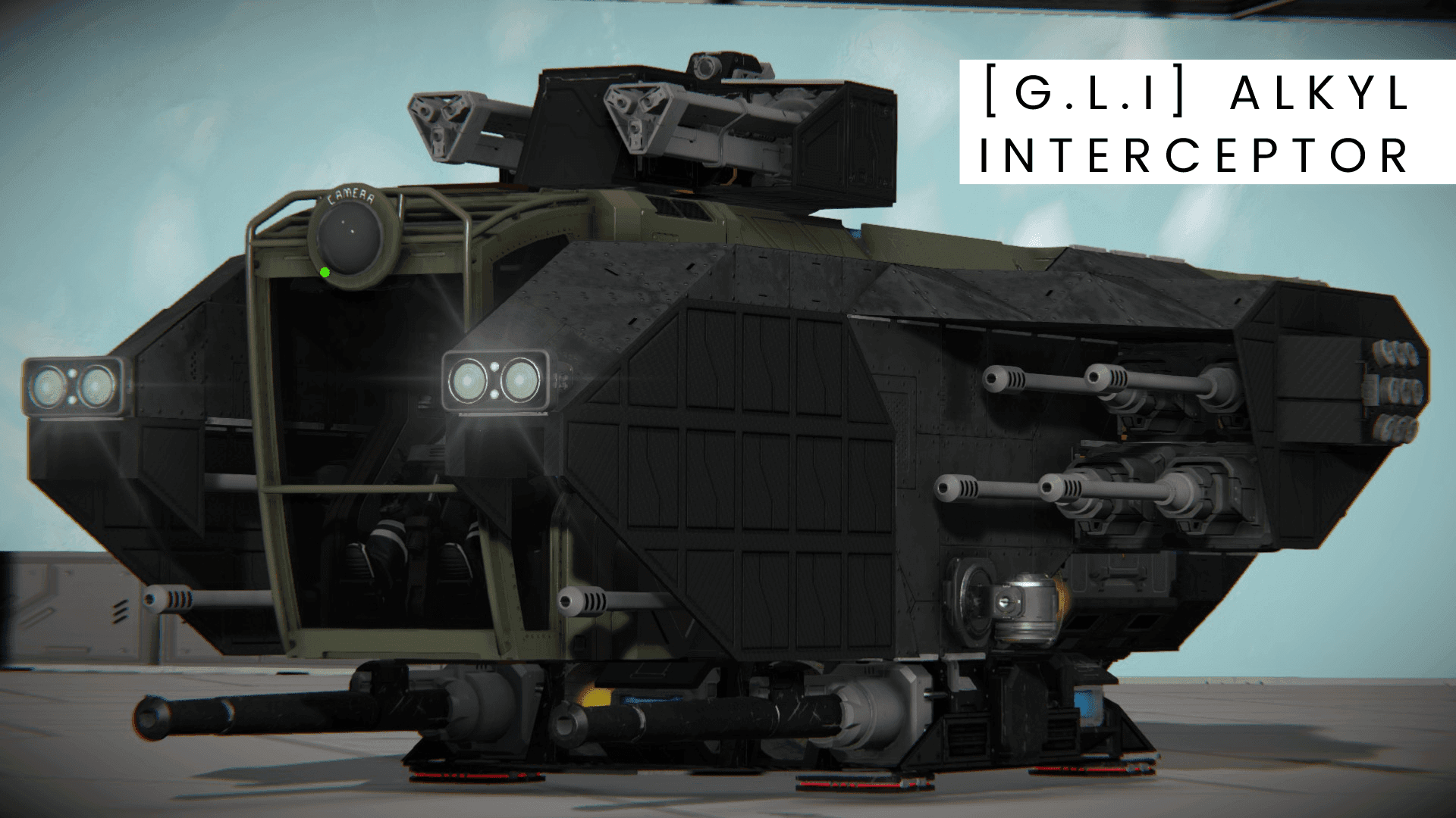 [G.L.I] Alkyl Interceptor — Space Engineers Workshop preview