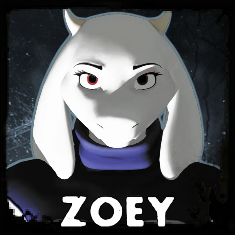 Toriel Dreemurr (Zoey) — Left 4 Dead 2 Steam Workshop preview image
